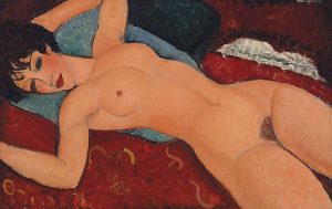 Nudo sdraiato di Modigliani