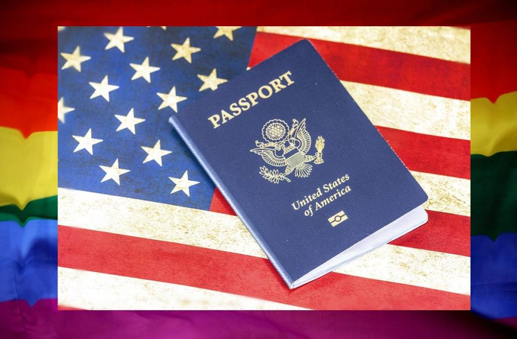 passaporto USA genere X