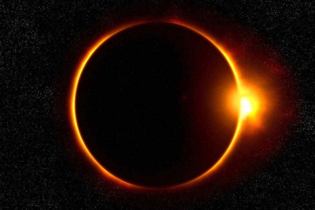 Cosa succede durante un'eclissi solare?